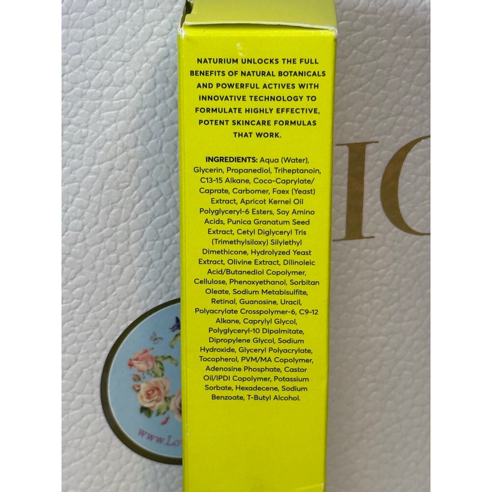 Naturium's Retinaldehyde Cream Serum 0.05% - 50mL - NEW in Box - Picture 7 of 9